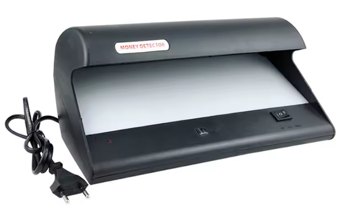 Détecteur manuel de faux billets