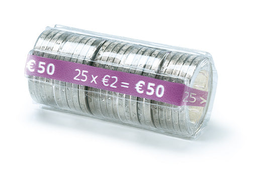 Etui plastique pour pièces de monnaie