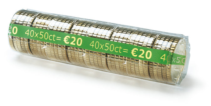 Etui plastique pour pièces de monnaie