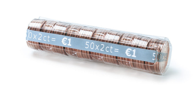 Etui plastique pour pièces de monnaie