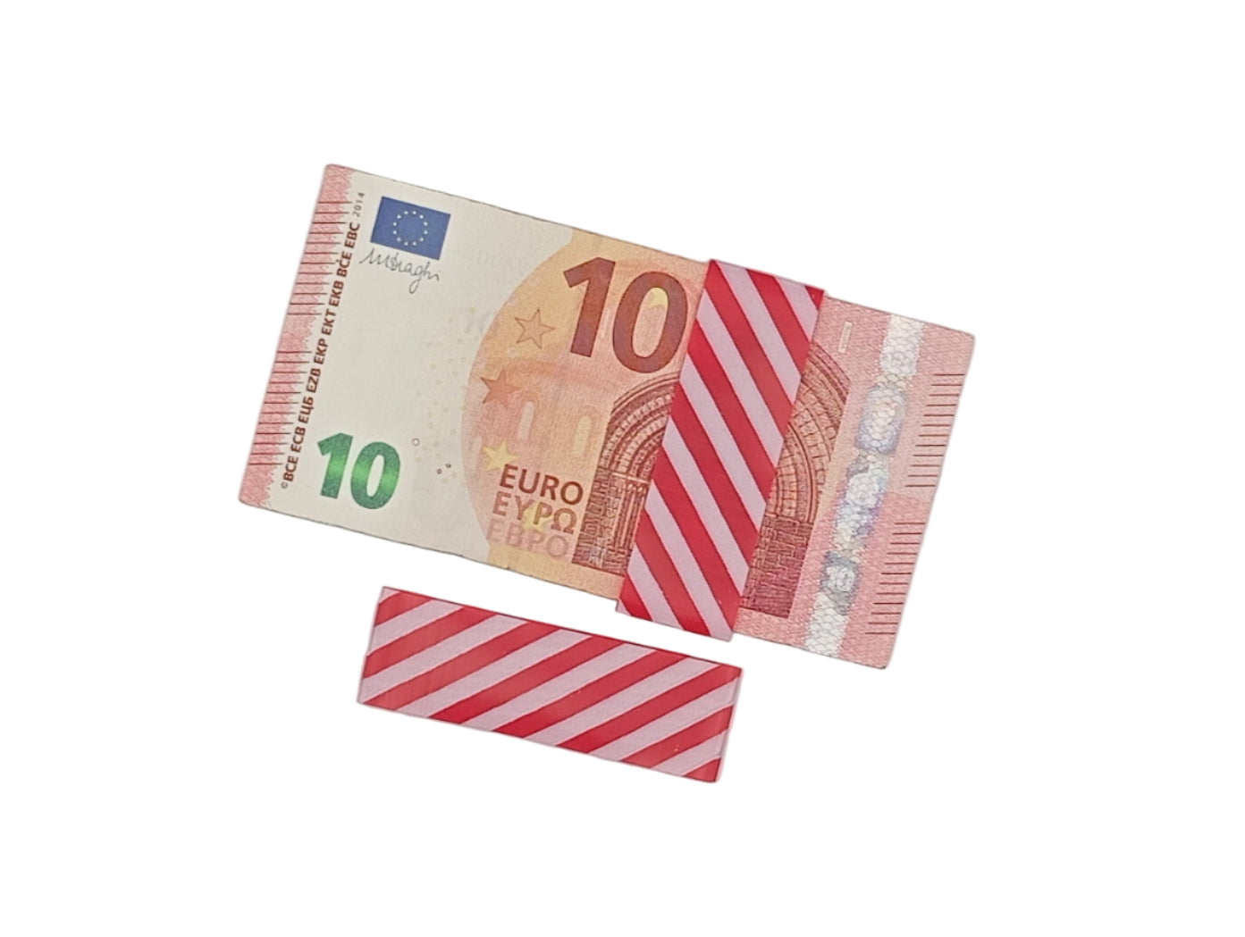 Bracelet en plastique pour billets