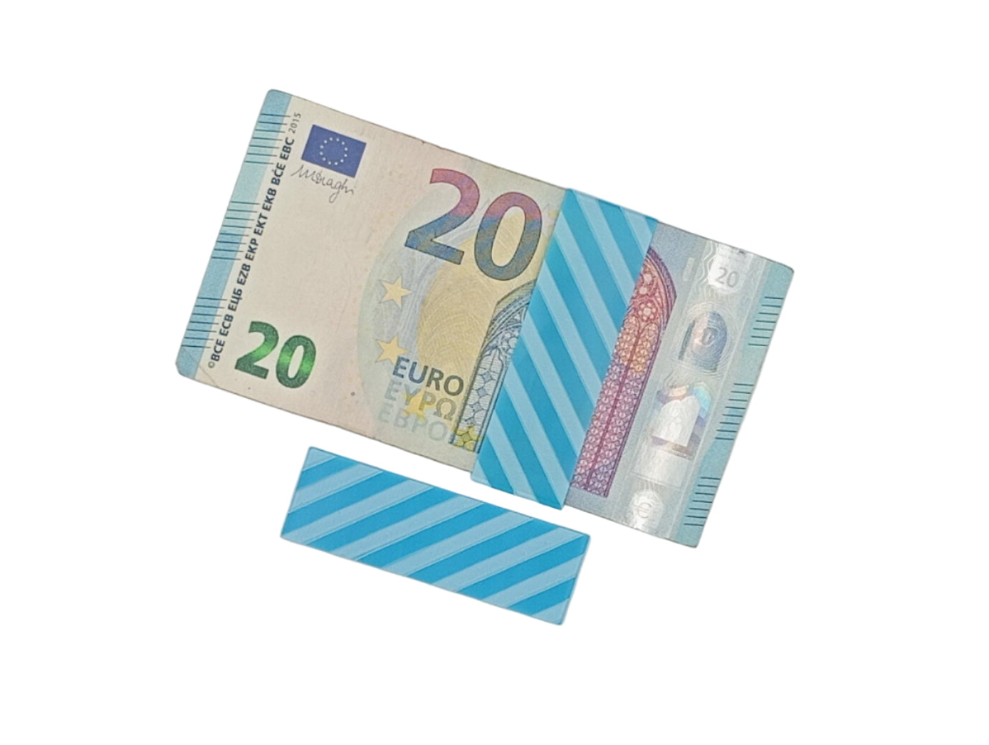 Bracelet en plastique pour billets