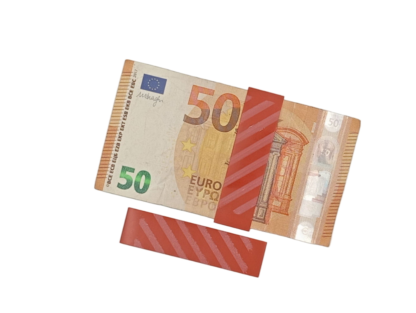 Bracelet en plastique pour billets