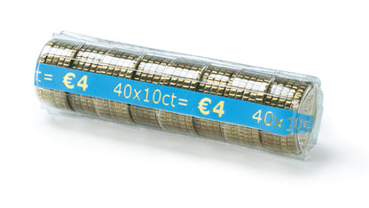 Etui plastique pour pièces de monnaie