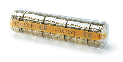 Etui plastique pour pièces de monnaie