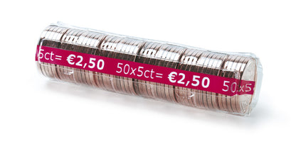 Etui plastique pour pièces de monnaie