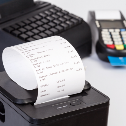 Bobine thermique pour caisse et TPE